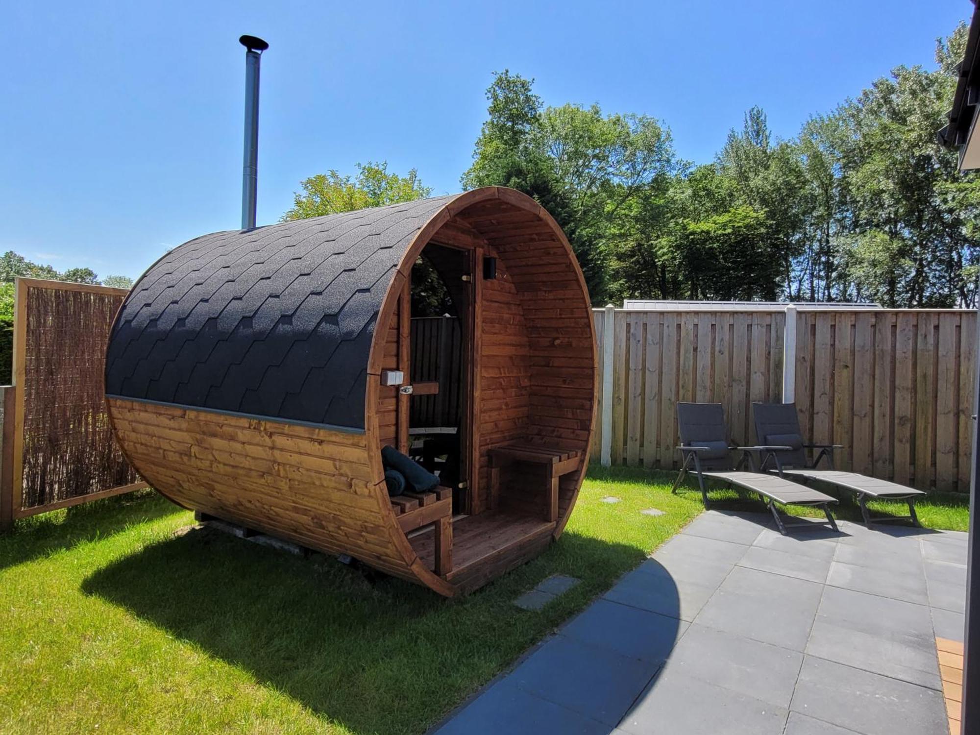 Tiny Zen House In Heinkenszand With Private Sauna, Airco, Outdoor Swimming Pool, Wifi And 2 Bedrooms Exteriör bild